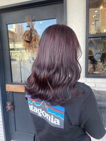 チェリッシュ(Cherish)&nbsp;大人可愛いアッシュブラウン毛先パーマ外ハネ艶髪セミロング