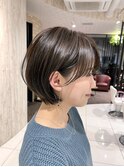 耳かけショートボブ☆