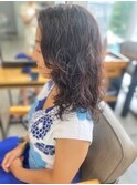 20代30代40代◎ 魅力倍増カールセミディシアカラー