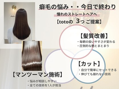 トトヘアーアンドネイル(toto hair and nail)の写真