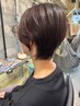 【3回目来店限定Simple Plan】手早く済ませたい方に,,,カット+ケアカラー