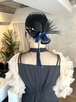 カチモリ/ベロアリボン/金箔/結婚式/satsuki