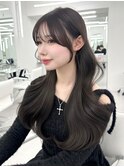 韓国ヘア/韓国スタイル/縮毛矯正/髪質改善/レイヤーカット