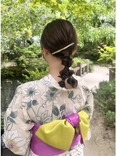 トエ(toe)&nbsp;ヘアアレンジ/浴衣ヘアアレンジ【toe松山】