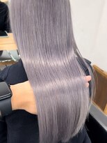 #ホワイトブロンド#レイヤーロング #ダブルカラー #ハイトーン