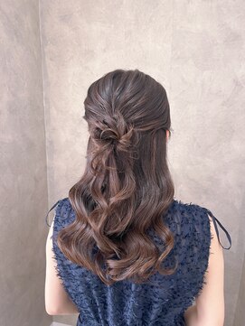 フェリーチェ(Felice) ハーフアップ　お団子　ヨシンモリ　韓国風