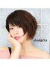 『伸びた根元に...』リタッチ＋カット＋tr ￥8000