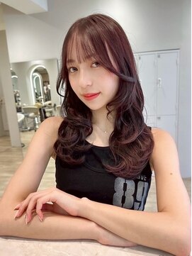 モーブ 代官山(mauve) 大人ガーリー/ダークアッシュ/似合わせカット［代官山］