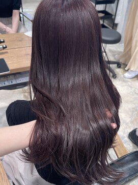 シェノン 表参道(CHAINON) ラベンダーピンク ピンクカラー ピンクブラウンラベンダー