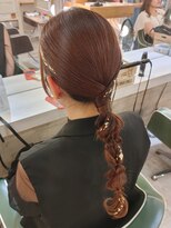 ヘアメイク エンカレッジ(HAIR MAKE encourage)&nbsp;キレイめ編みおろし