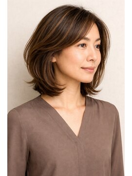 ビュートリアム265(BEAUTRIUM 265) ミディアムレイヤー レイヤーボブ ヘッドスパ 銀座