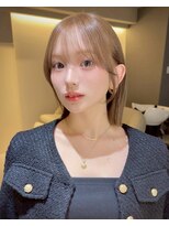 サンドパールス 仙台店(sand PALCE) 髪質改善/大人ガーリー/似合わせカット/ショートボブ前髪/