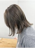 ブリーチなしダブルカラー　オリーブ　リコ