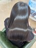 【未来の髪を守る】天使の艶カラー＋カット＋デトックストリートメント