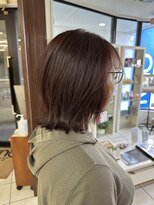 クオリス 上板橋店(QUALIS)&nbsp;大人可愛い◎春くびれショート×ピンクブラウンで美髪