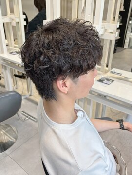 ディーエックス スリー(Dxxxx III) メンズマッシュ、無造作ラフパーマ KAITO