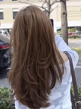 メゾン アネックス(Maison Annex) 心斎橋/韓国ヘア/レイヤーカット/ブリーチなしダブルカラー