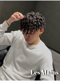 メンズコイルカーリー
