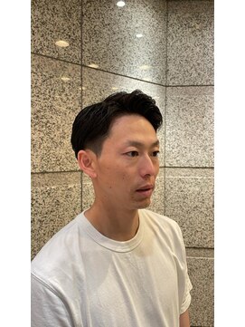 ヘアモード キクチ 銀座店 ナチュラルツーブロックスタイル