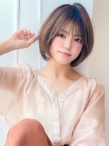 アグ ヘアー イロア 都島店(Agu hair iroa) 《Agu hair》まとまる束感☆丸みショート