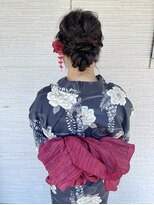 ミラコ(milaco)&nbsp;浴衣着付×ルーズシニヨンヘアセット