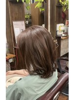 ヘアメイクスタジオ ココ(hair make studio coco) レイヤーカット★アイスグレージュ♪