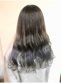 シルバーアッシュグラデーション