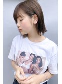 【joemi　新宿】伸ばしかけも可愛く☆小顔くびれボブディ　近江