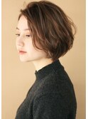 お手入れ簡単＊ふわっとショートボブ