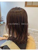 ミルク(MILK)&nbsp;＊caramel beige×ミディアムレイヤー＊