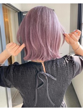 シンティアバイアルティナ 渋谷店(Cyntia by artina) ミニウルフ×鈴木えみ風カラー×大人ガーリー×ボブルフ