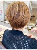ハイトーンショート×プロステップカラー