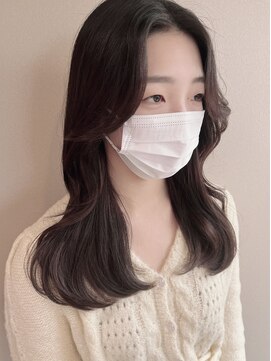 アリーズ シブヤ(ALLYS shibuya) ショコラアッシュ 美シルエット フェミニティ 韓国ヘア