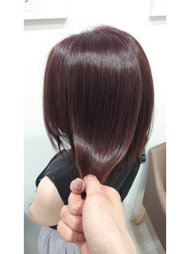 アッシュ 清瀬店(Ash) 【髪質改善】ピンクブラウン系カラー　Ash清瀬 大嶋