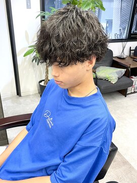 シュプール(SPUL) メンズ波巻きスパイラルパーマ☆