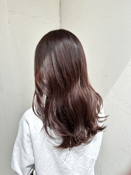 ジュエ ヘアー デザイン(Jue hair design) 秋先取りピンクブラウン