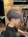 オーバーヘアー 倉敷店(over hair) アディクシーカラーケアブリーチシルバー