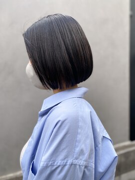 シュク 高円寺(SYUK) SYUK kazu 【高円寺 顔まわりカット 髪質改善 ハイライト 】