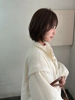 キャンバス バイ ネオリーブ 横浜西口(Canvas by neo.)&nbsp;ボブレイヤー 顔周りレイヤー ウルフ 横浜　ナチュラルヘア sk