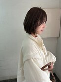 ボブレイヤー 顔周りレイヤー ウルフ 横浜 ナチュラルヘア sk