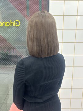 ガーランド(Girland) 【girland】透明感グレージュ 韓国風/レイヤーカット