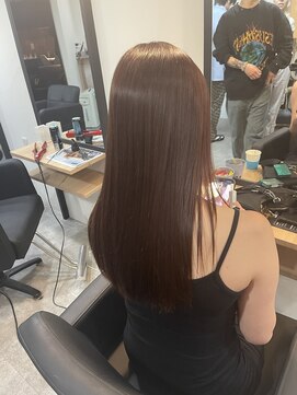 ラフ 難波店(LAFF) #セミディ#シアーカラー#ショートヘア#姫カット#ダークアッシュ