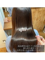 ループス 大倉山店(LOOPS)&nbsp;[髪質改善]ノンダメージ縮毛矯正+超高濃度水素ケア+シルクtr