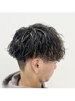 ランディ(RANDY)&nbsp;メンズ 刈り上げ ツイスパ メッシュキャップハイライト