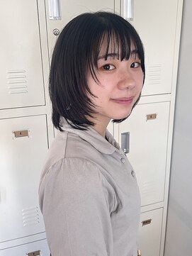 フェリア 池田(FERIA) フェイスレイヤーボブ＊シンプル内巻き（田岡）