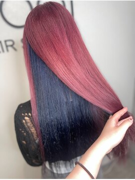 テイス 新宿(TACE) ピンク×インナーブルー[ネビージュ/黒髪/小顔/新宿]