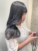 ティム(tim)&nbsp;透け感ブルージュ/ブリーチなしダブルカラー/透明感/髪質改善