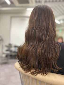 ピシェ ヘア デザイン(Piche hair design) 波巻きブラウン♪