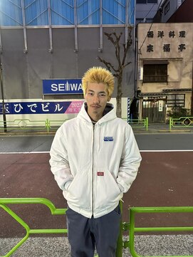 フランクスバーバーリザーブ 人形町店(FRANK’S BARBER RESERVE) メンズ　スパイキーショート　M