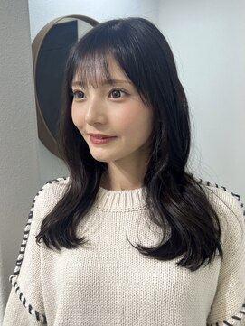 ビビバイベル(BiVi by BHEL) グレージュミルクティーベージュカラー韓国レイヤーカット桑名